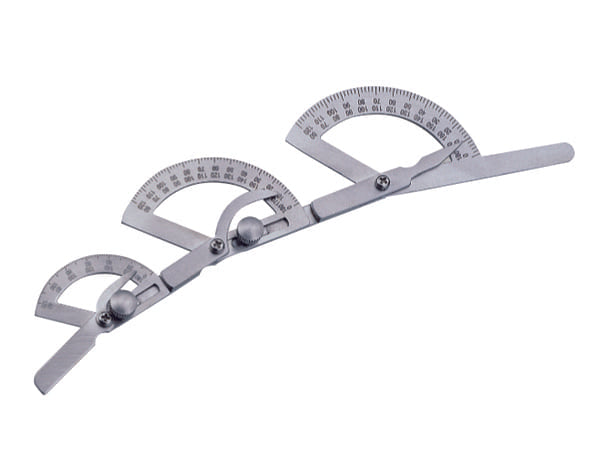 Metal Goniometer - Three Joints Type - Spirit