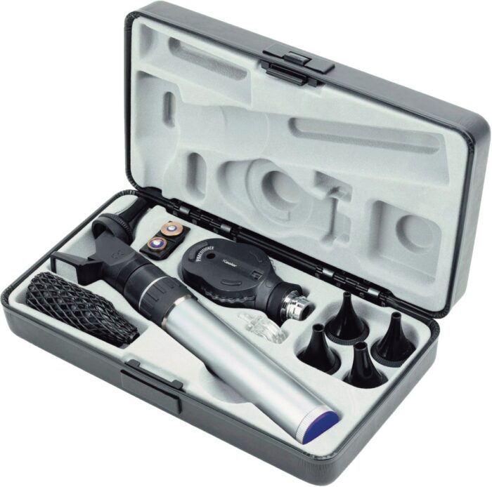 Practitioner Ophthalmoscope / Fibre Optic Otoscope Rechargeable Desk S ...