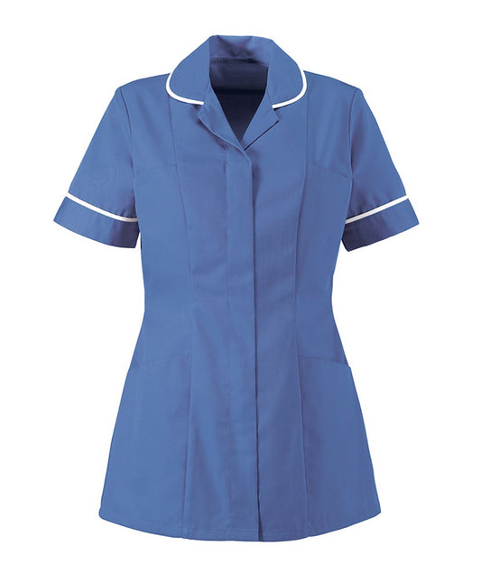 Traditional Nurses Tunic with Contemporary Cut - Metro Blue - Alexandra