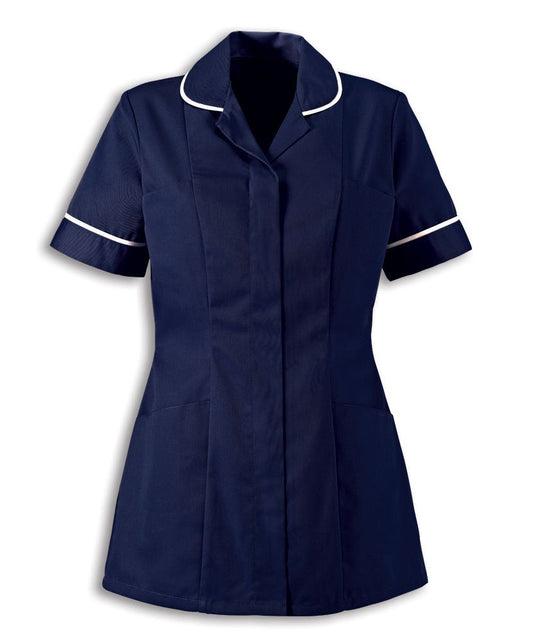 Traditional Nurses Tunic with Contemporary Cut - Navy Blue - Alexandra