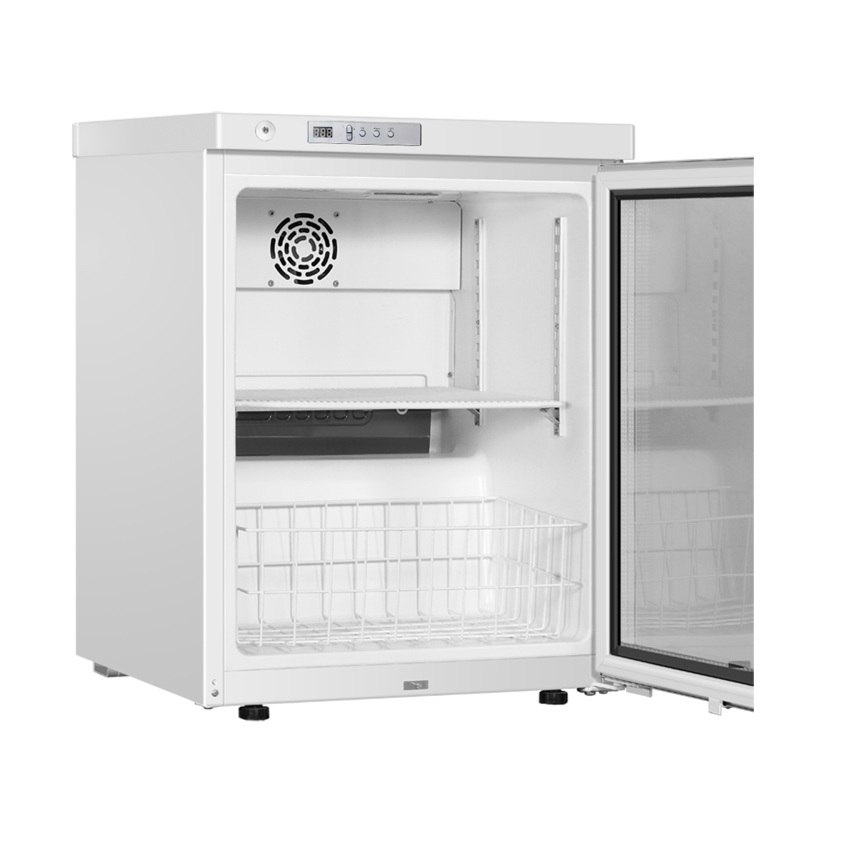 Pharmacy Countertop Refrigerator - 68 Litres - Glass Door