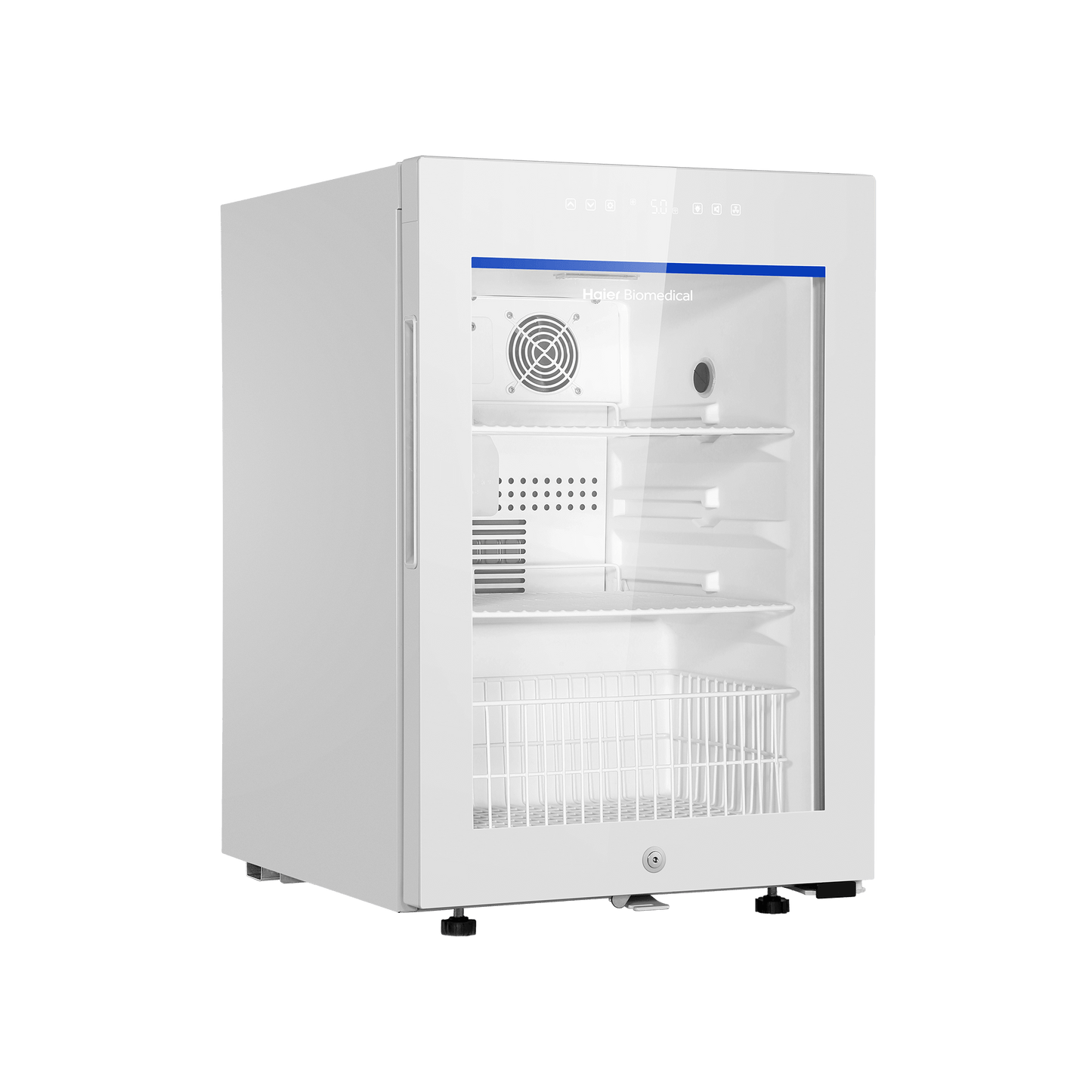 Pharmacy Countertop Refrigerator - 85 Litres - Glass Door