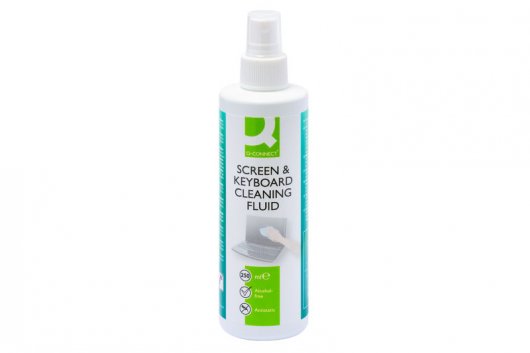 Q-Connect Screen & Keyboard Cleaning Fluid - 250ml - Vow