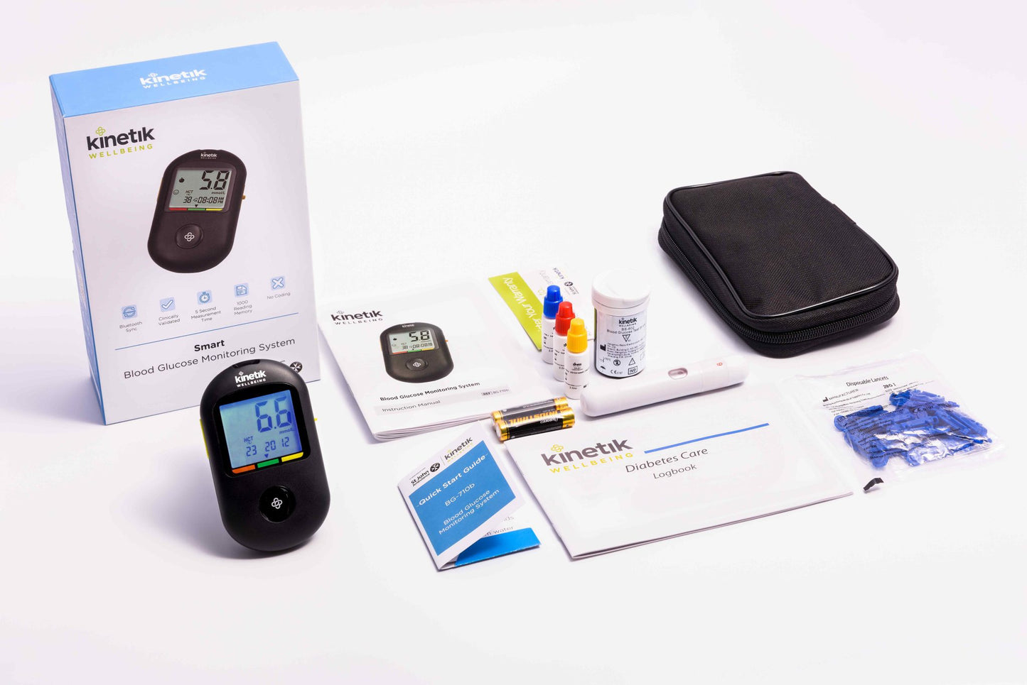 Bluetooth Glucose Monitor - Kinetik Wellbeing