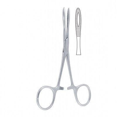 Kroenlien Artery Forceps Straight - 14cm - 