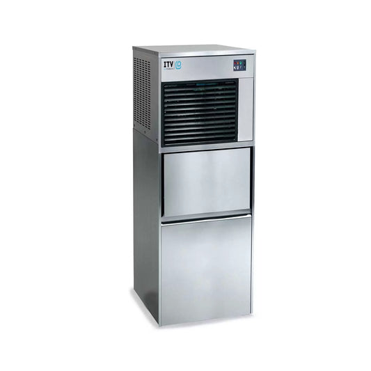 Labcold Flake Ice Machine - 156Kg/day - Storage 40Kg - 