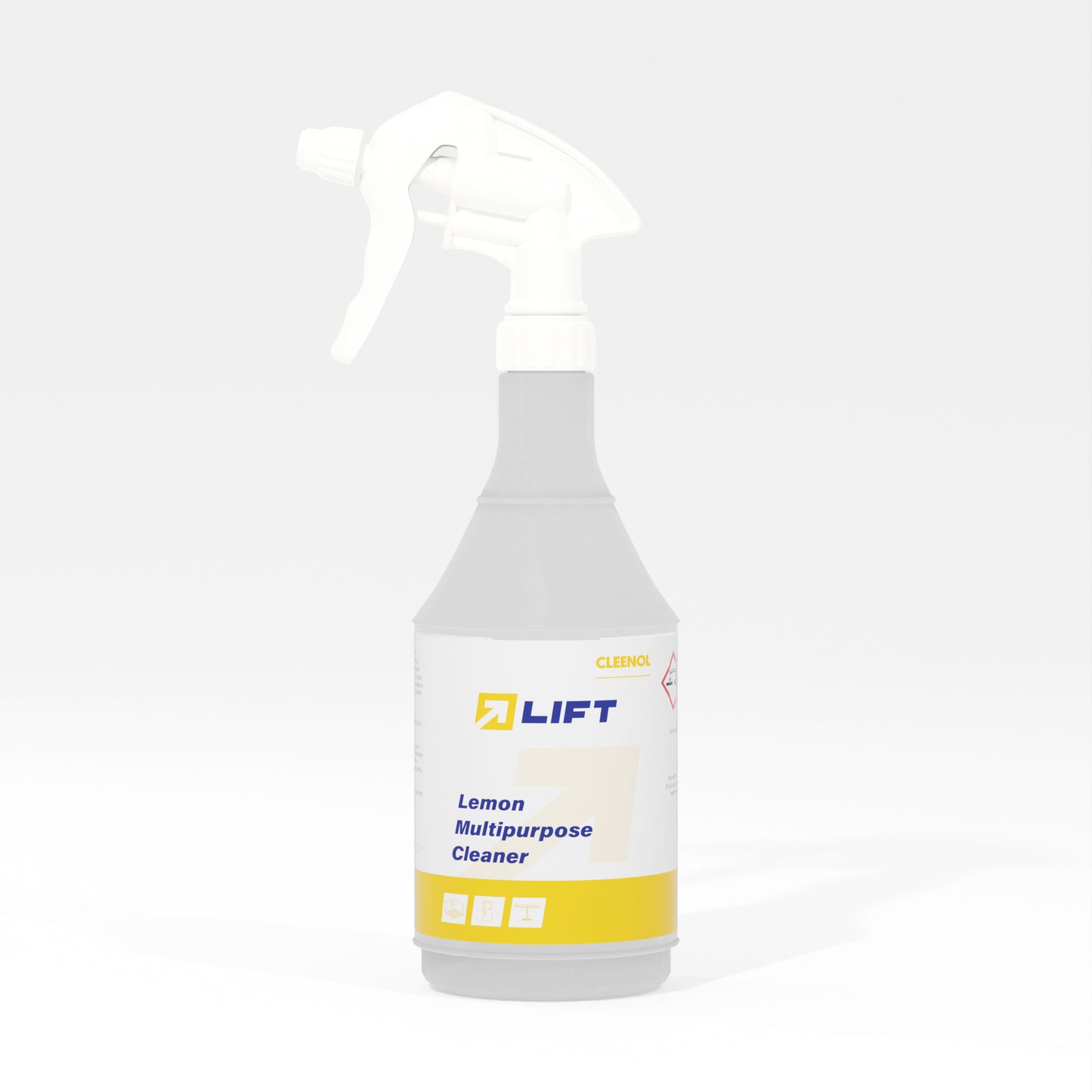 Refill Flask for Lift Lemon Multipurpose Cleaner - 750ml - Cleenol