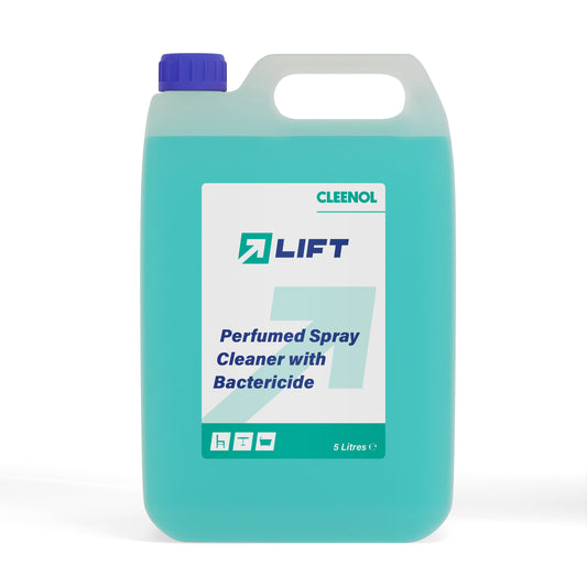 Lift Perfumed Spray Cleaner With Bactericide - 5 Litres - Cleenol