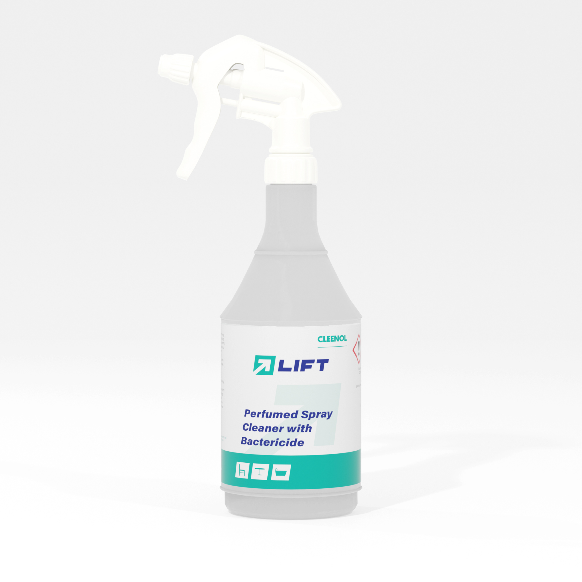 Lift Perfumed Spray Cleaner With Bactericide Refill Flasks - Cleenol