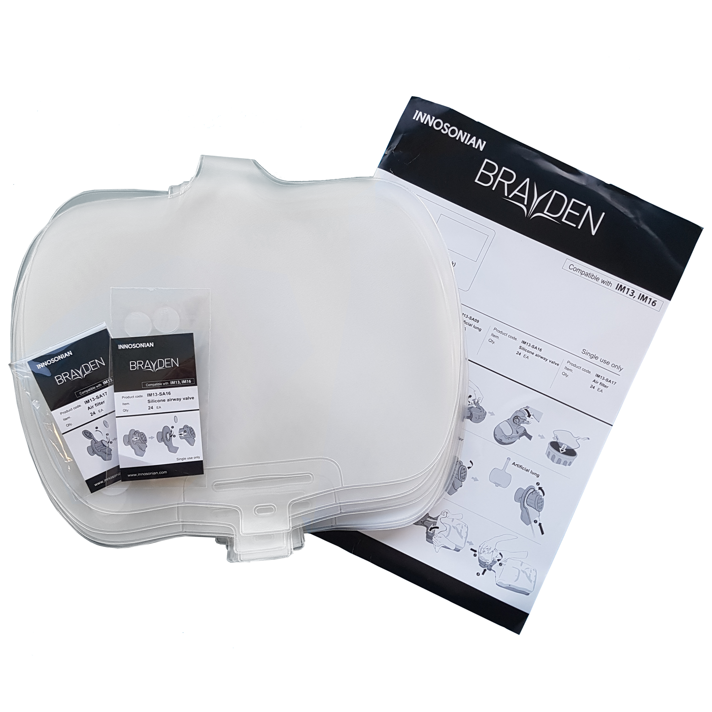 Lung Kit For Brayden Adult Manikins - 24 Pack - Brayden