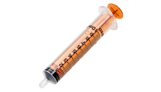 BD™ 10ml Oral Syringe, Amber, Non Sterile - Box Of 100 - Becton Dickinson