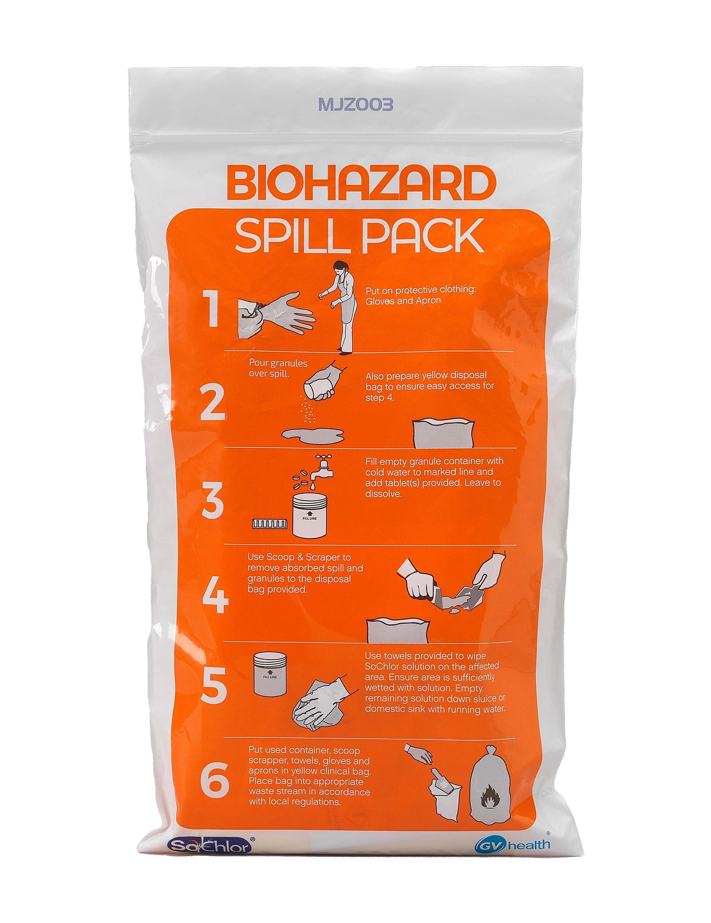 Blood/Biohazard Spill Pack - GV Health