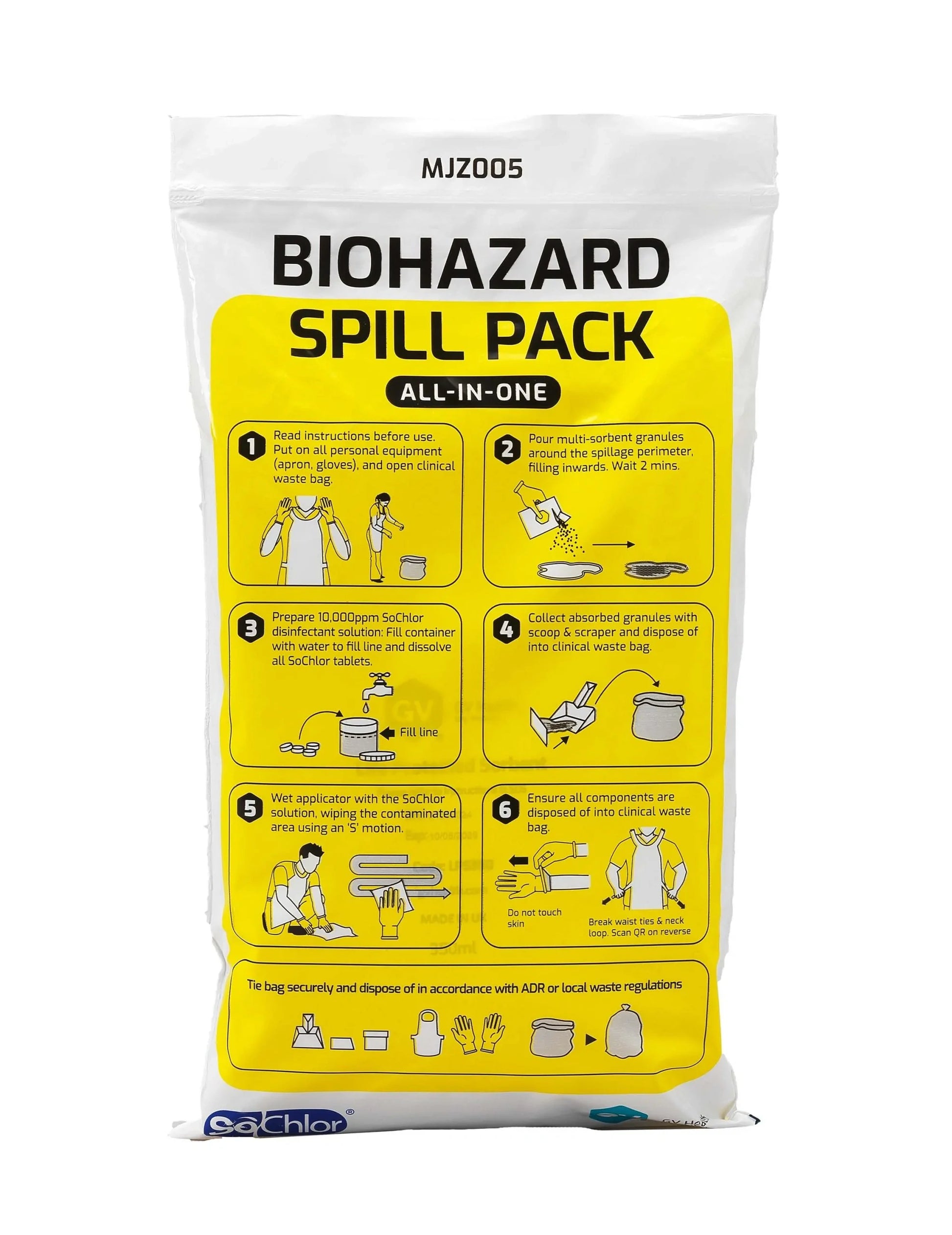 Biohazard Spill Kit - GV Health