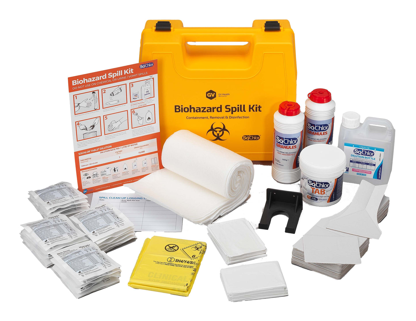 Biohazard Spill Kit (Multi / 25 Spills) - 