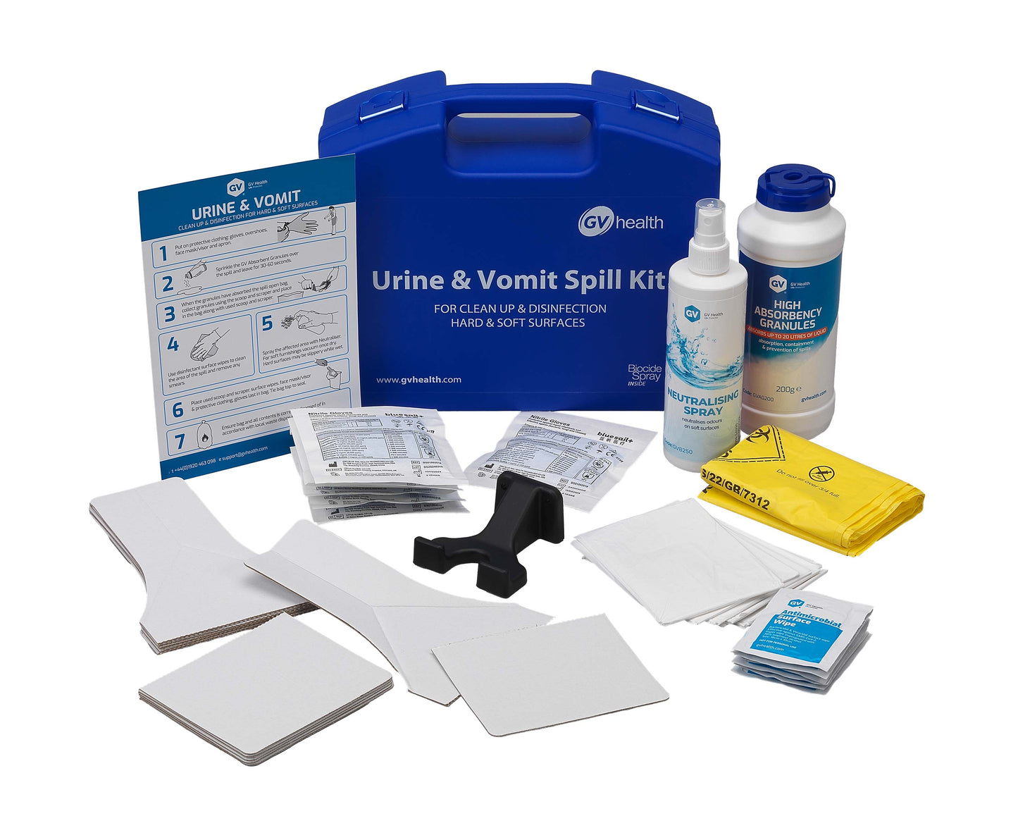 Urine & Vomit Spill Kit (6 Spills) - GV Health