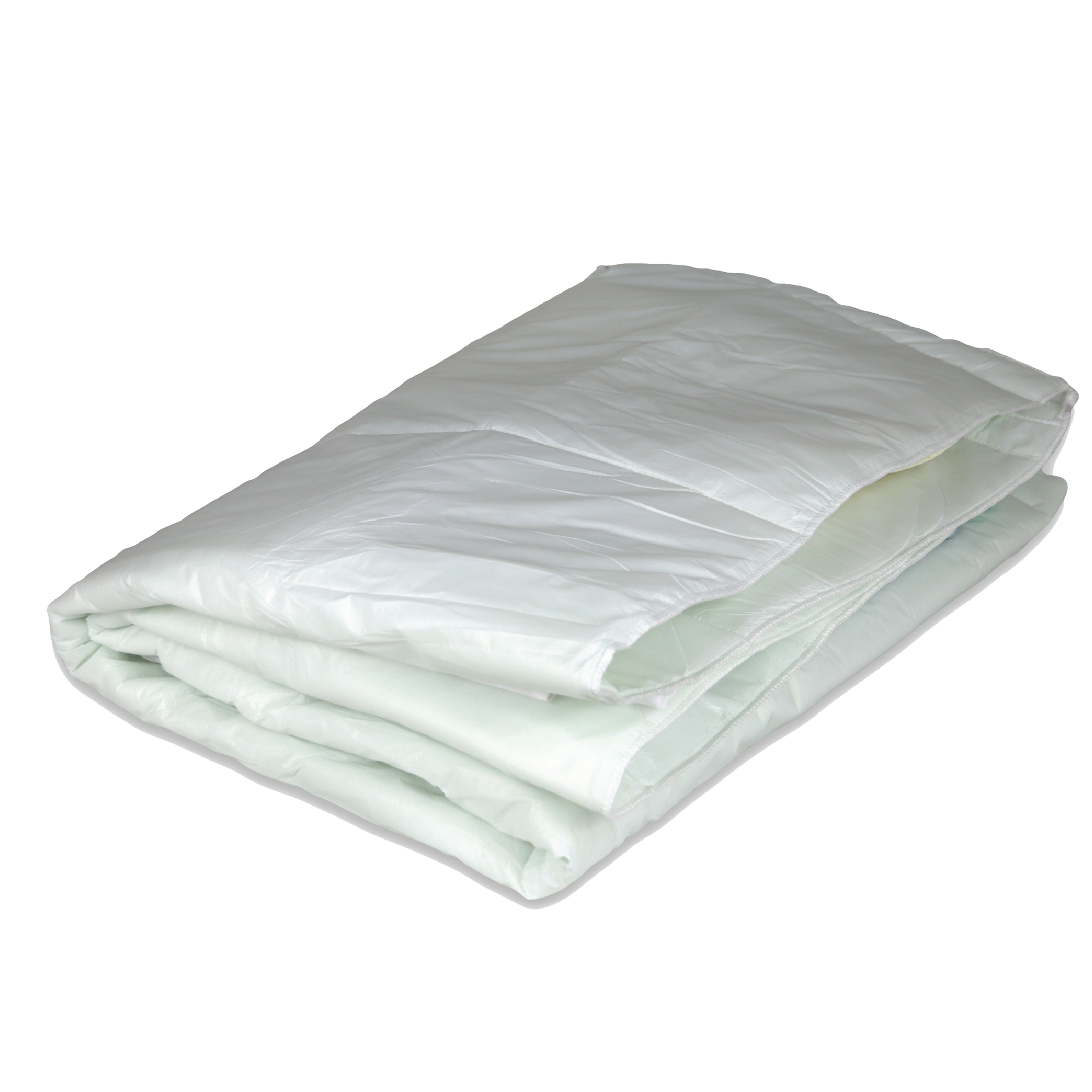 Wipe Clean Duvet, 10.5 tog - Green, Single - MIP