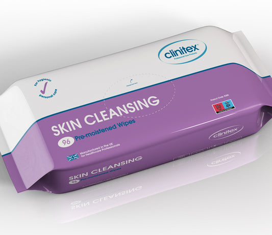 Clinitex Skin Cleansing Wipes x 96 - 