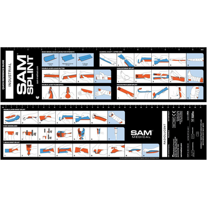 SAM® Splint 9" 22.9cm x 10.8cm Small - Charcoal - SAM Medical