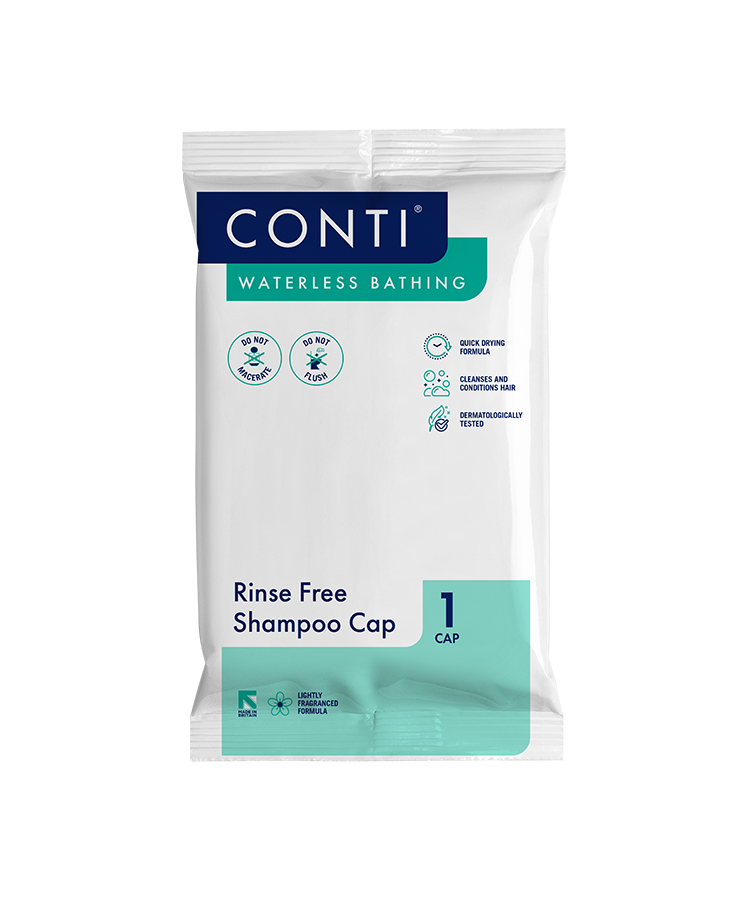 Conti® Rinse Free Shampoo Cap - Lightly Fragranced - Vernacare