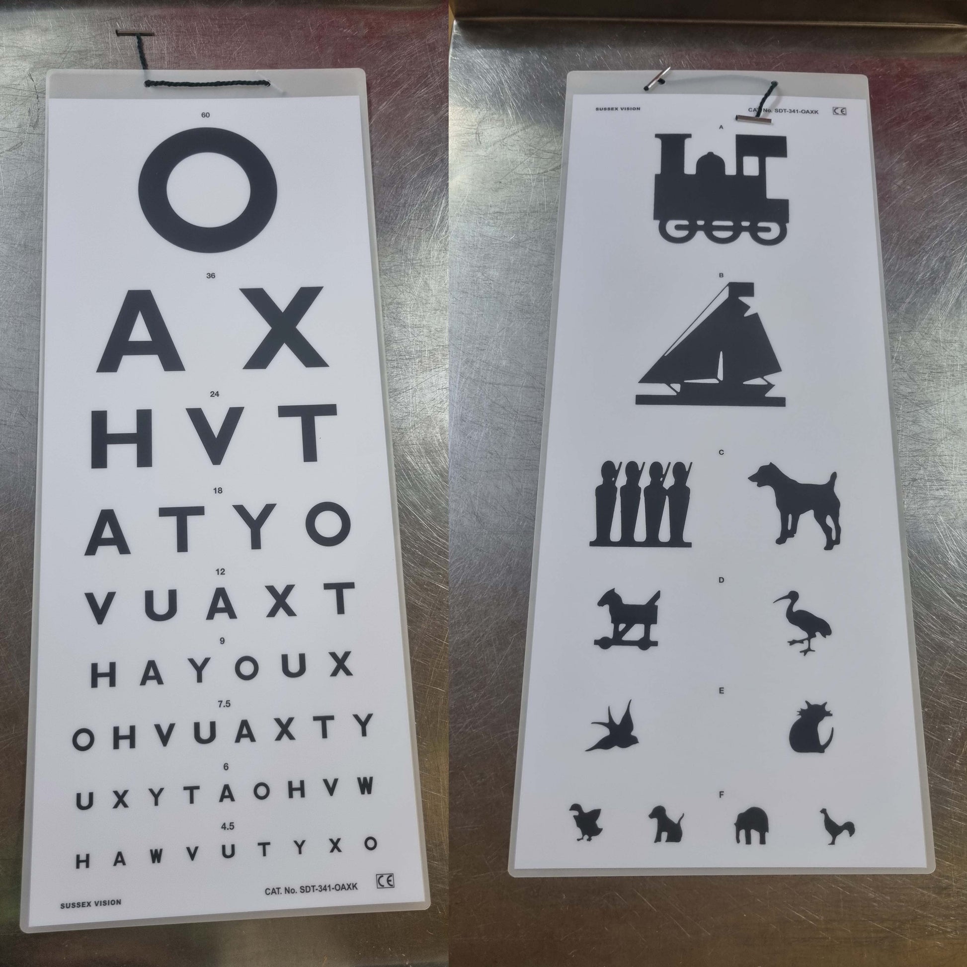 Eye Test Chart with 7.5 Line - Medisave UK