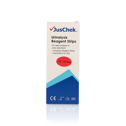 Juschek Urinalysis Strips - 10 Parameter (x100 Strips) - Carey Medical