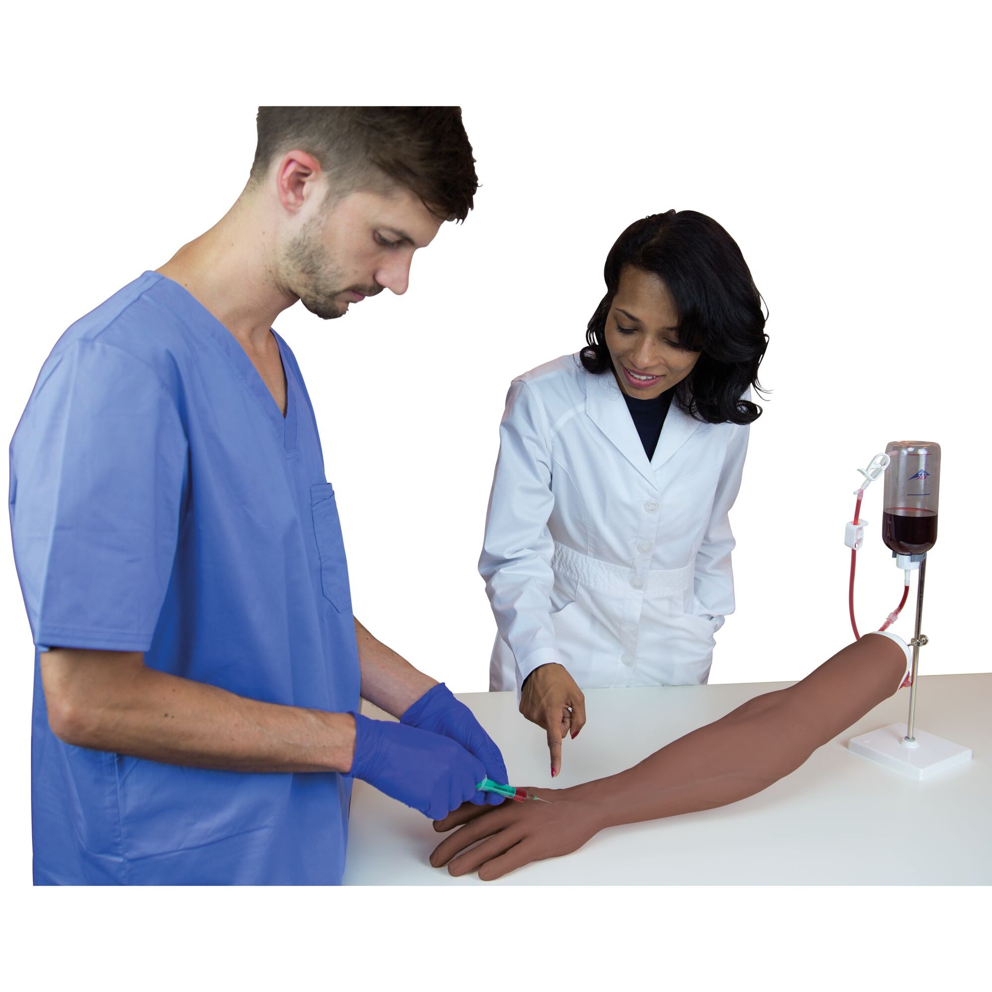 IV Injection Arm - Dark Skin - Medisave UK