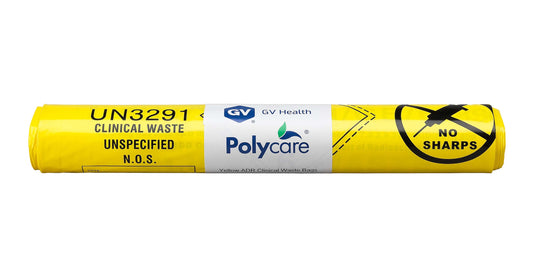 Yellow - Bulk Carriage Bag - Large 90L - Roll of 10 - 