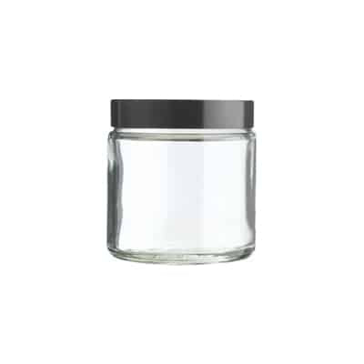 Clear Pre-Capped Ointment Jars - Denward