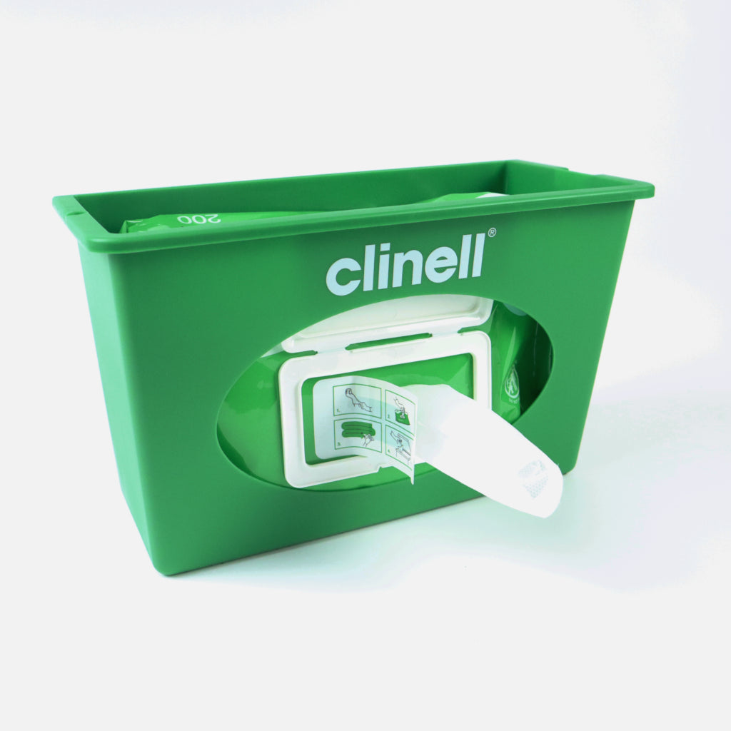 Clinell Universal Wipes Wall Mounted Dispenser - Green - 