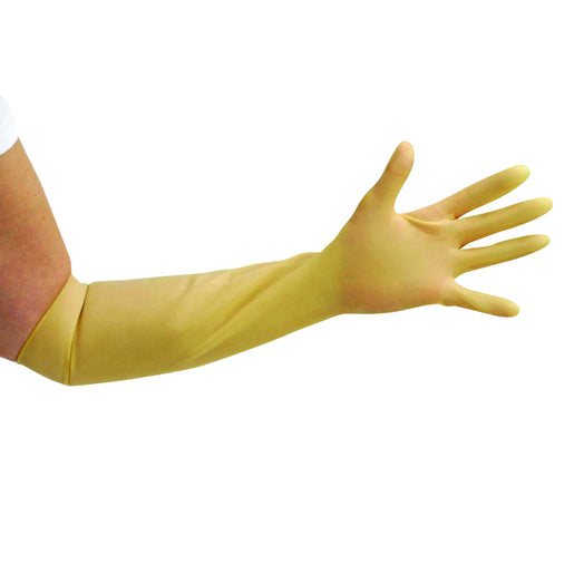 Black Heavy Duty Rubber Gloves (L) - Shermond