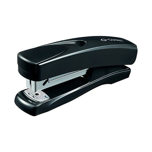 Q-Connect Half Strip Plastic Stapler - Black - Vow