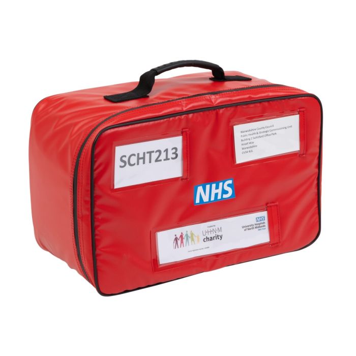 Patient Overnight Bag - Red Bag - Medisave UK