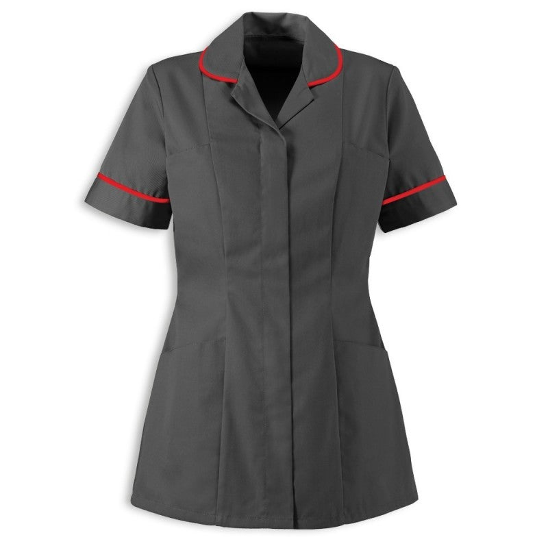 Traditional Nurses Tunic with Contemporary Cut - Convoy Grey - Alexandra