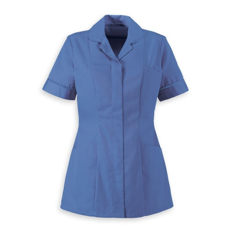 Traditional Nurses Tunic with Contemporary Cut - Metro Blue - Alexandra