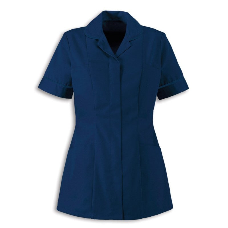 Traditional Nurses Tunic with Contemporary Cut - Navy Blue - Alexandra