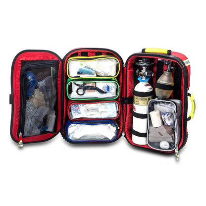 EMERAIR'S Advanced Life Support Emergency Briefcase (ALS) - Red - Elite Bags