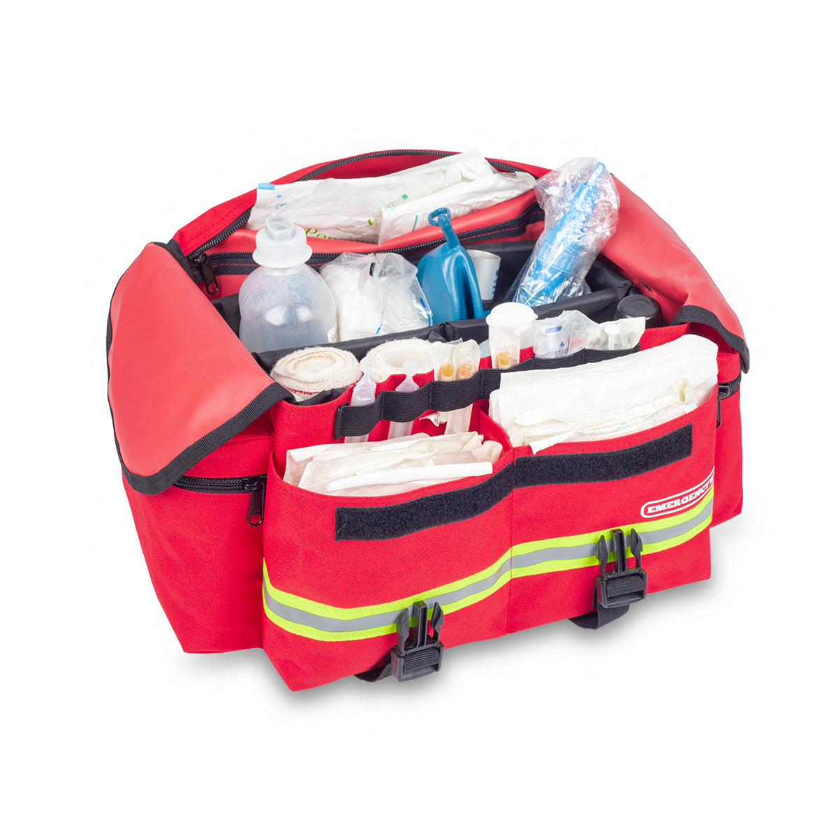 First Intervention Shoulder Bag for Emergencies - Soft Line - Red - Elite Bags