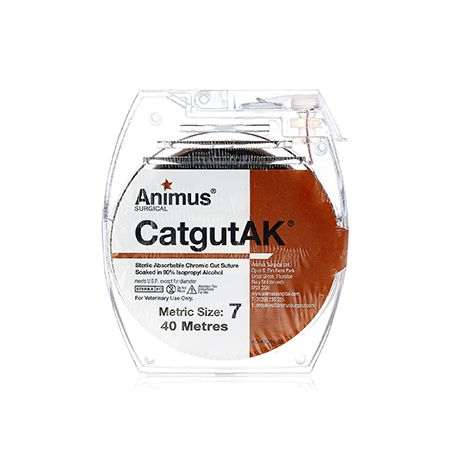 Animus Catgut Cassette Metric 7 40m   - MWI Animal Health