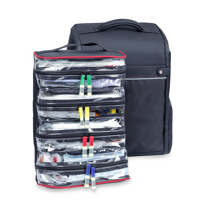 TRAY'S Four Pocket Bag with Colour Code and Handle - Elite Bags