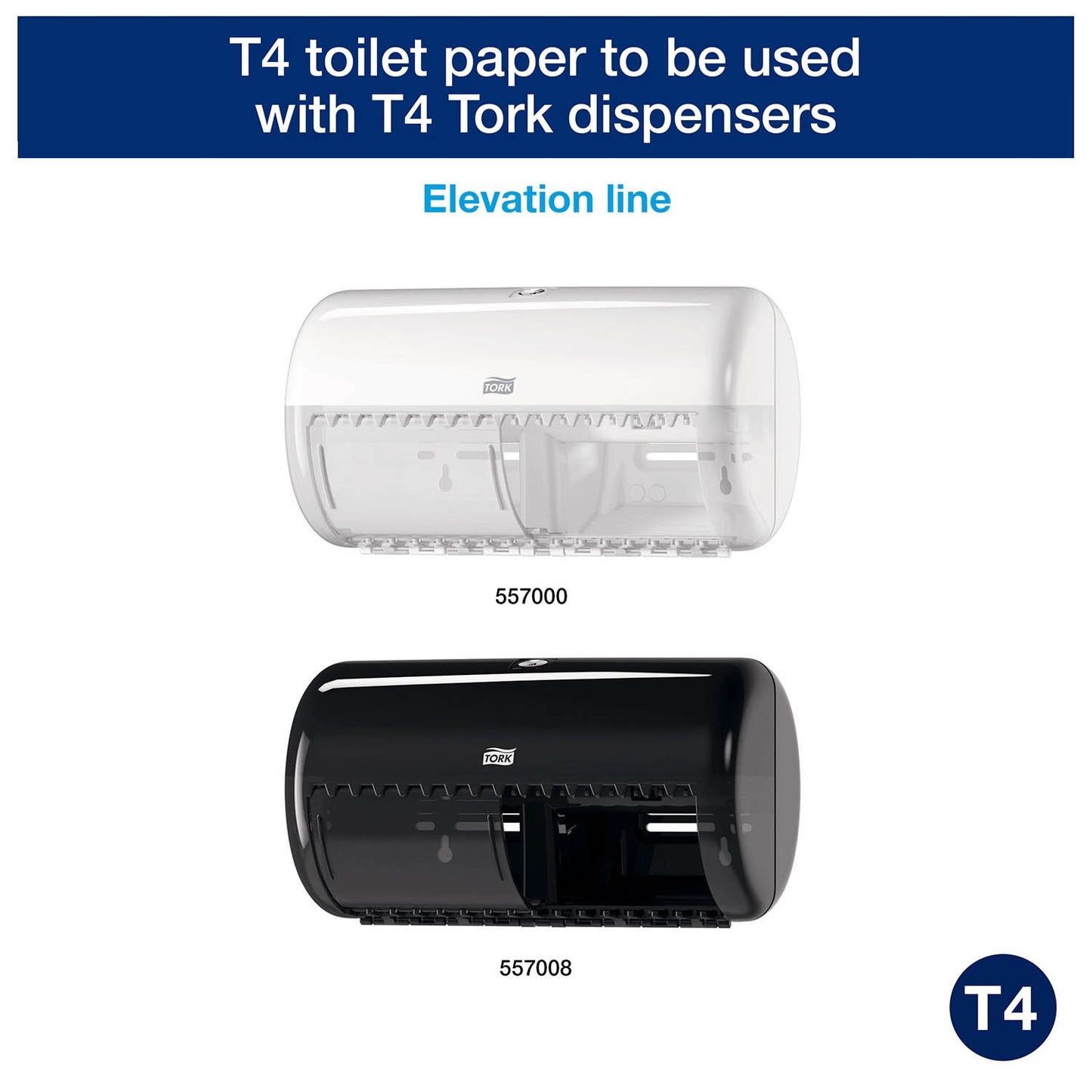 Tork Conventional Toilet Roll Advanced 2Ply - 100320 - Case of 36 x 320 Sheets - Tork