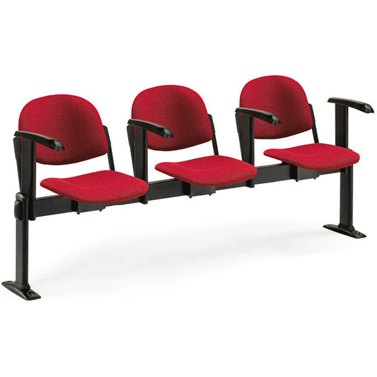 Upholstered Beam Seats with 4 Seat Positions - 