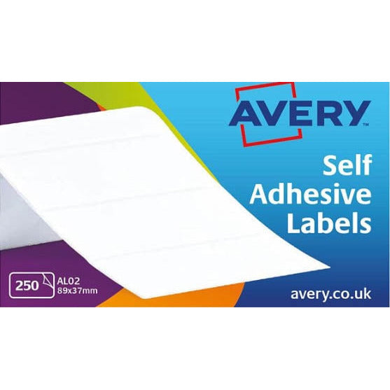 Avery Address Label Rolls 89 X 37mm Pack Of 250 - Avery