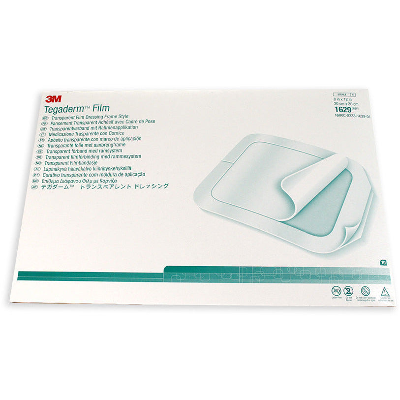 3M™ Tegaderm Transparent Film Dressing (20 x 30cm) - Box of 10 - 3M