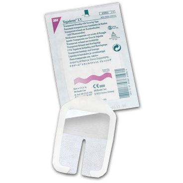 3M Tegaderm Peripheral IV Dressing - 8.5cm x 7cm x 5 - 3M