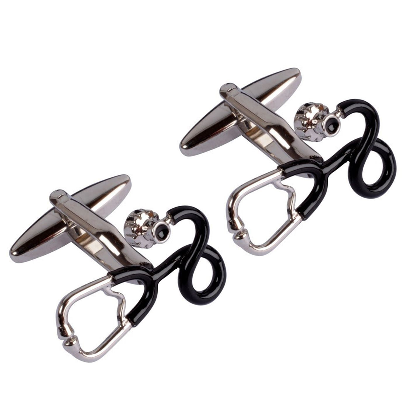 Doctors Stethoscope Cufflinks - The Cufflink Store