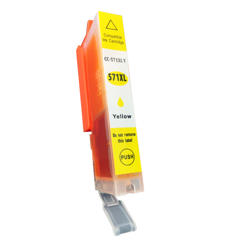 Canon G+G CLI-571XLY High Yield Yellow Ink Cartridge
 - Compatible