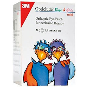 3M Opticlude Orthoptic Eye Patch - Box of 30 - 3M