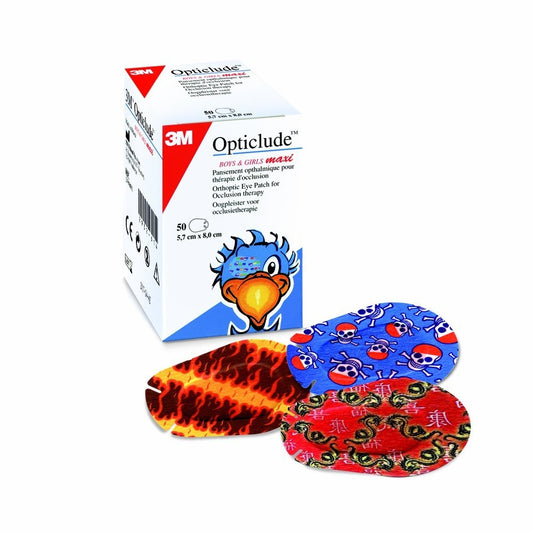 3M Opticlude Orthoptic Eye Patch - Box of 50 - 3M