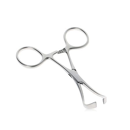 Lorna Edna Towel Clamp 4in Non-Perf  - MWI Animal Health