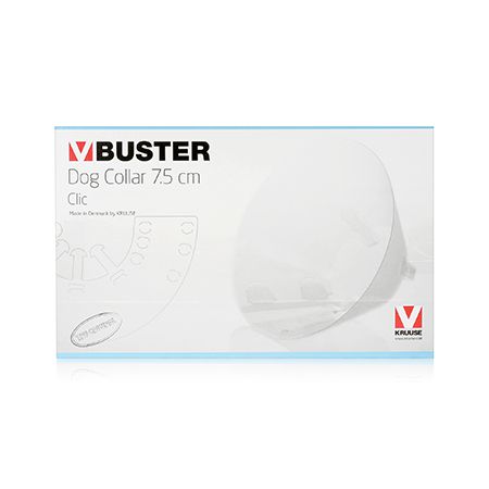 Buster Clic Collar 7.5cm (Clear) 10pk - MWI Animal Health